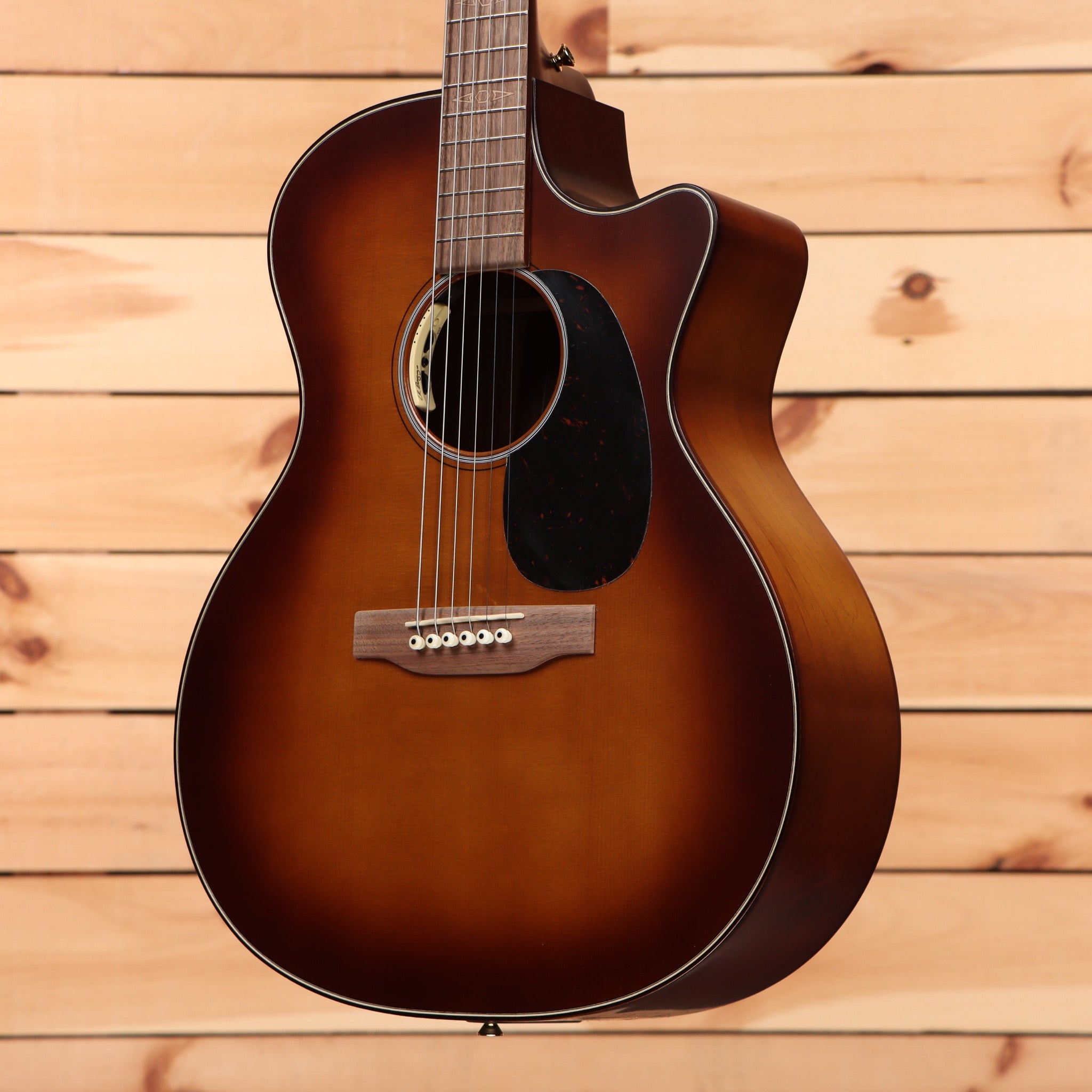 Martin GPCE Inception Maple acoustic-electric guitar Amber Fade Sunburst with venetian cutaway
