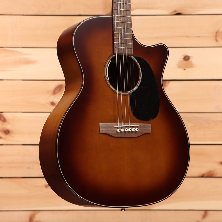 Martin GPCE Inception Maple acoustic-electric guitar Amber Fade Sunburst with venetian cutaway