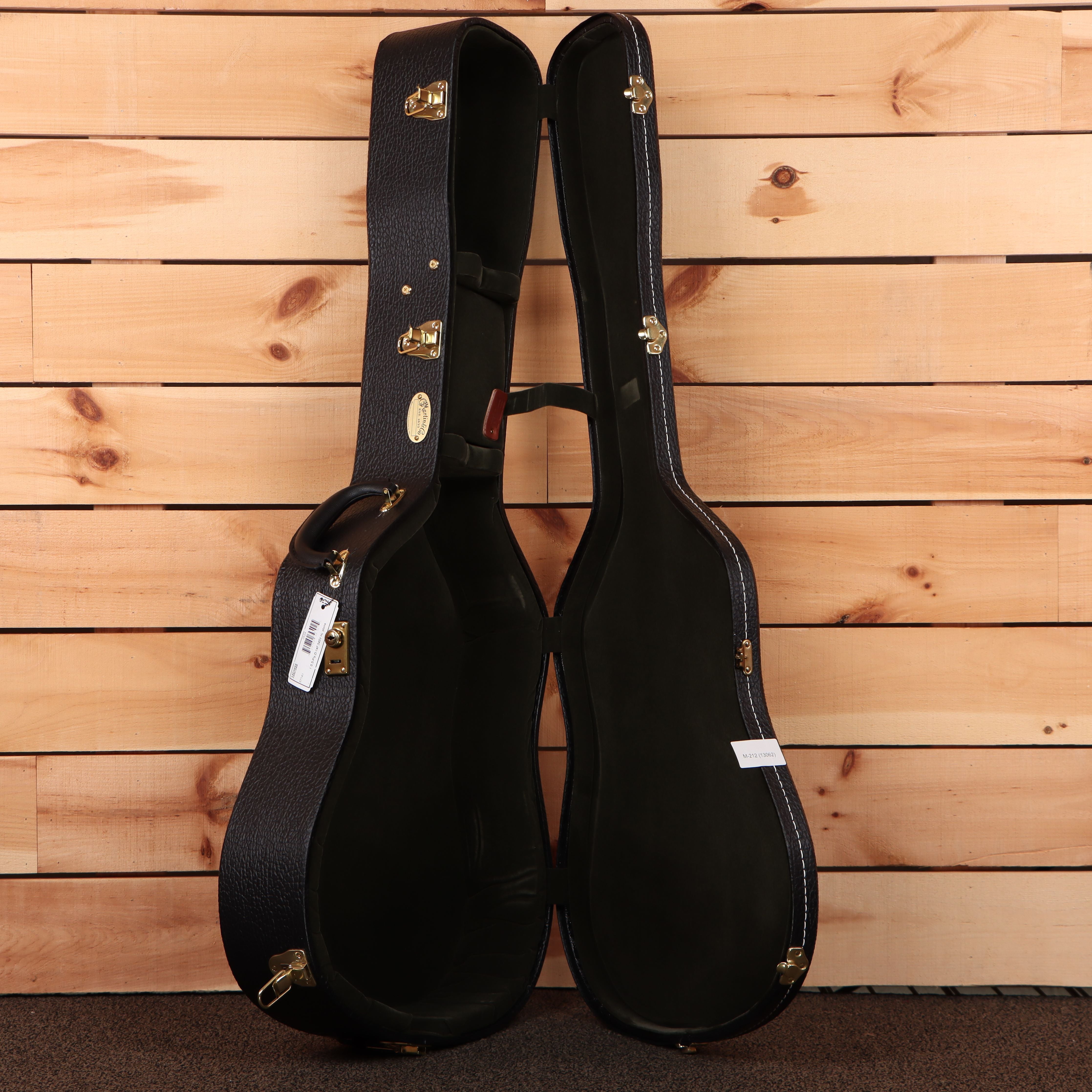 Martin D-28 Authentic 1937 dreadnought acoustic guitar natural finish with gold hardware and hard case