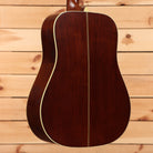 Martin D-28 Authentic 1937 dreadnought acoustic guitar aged natural finish with cream binding