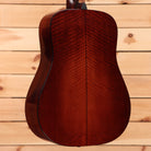Eastman E10DTC dreadnought acoustic guitar natural finish with flamed mahogany back