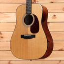 Eastman E10DTC dreadnought acoustic guitar natural finish with rosewood back and sides