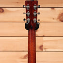 Eastman E10DTC dreadnought acoustic guitar natural finish with chrome tuning machines