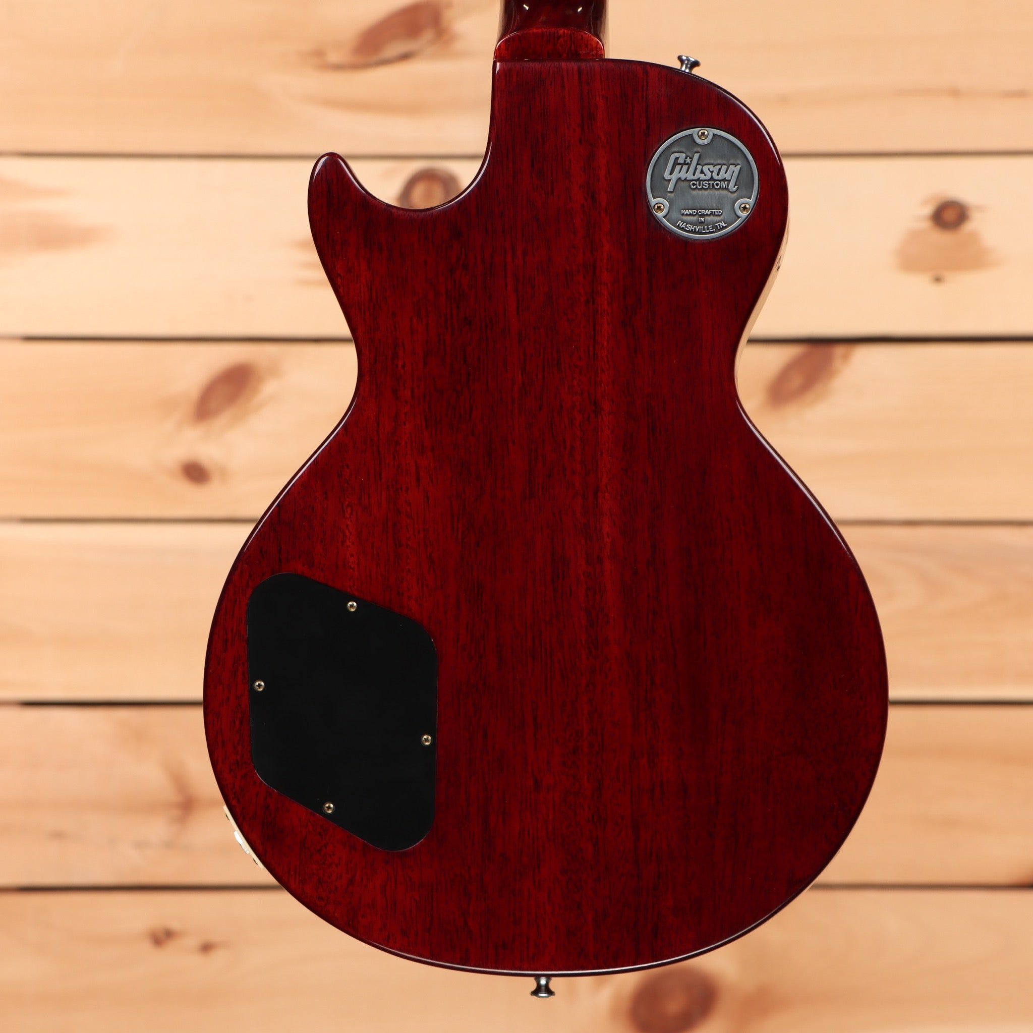 Gibson 1959 Les Paul Standard Reissue VOS electric guitar Washed Cherry Sunburst with dual humbuckers