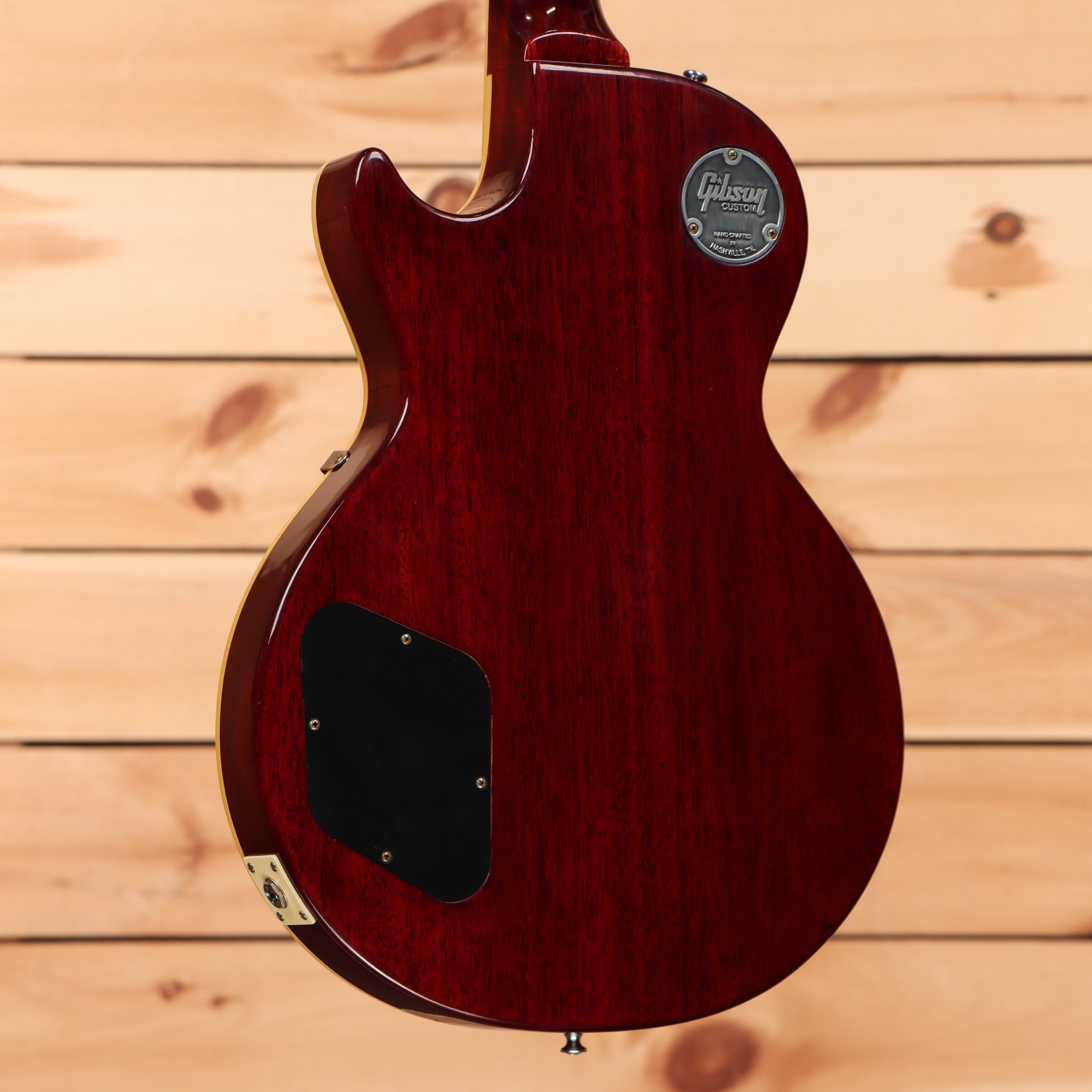 Gibson 1959 Les Paul Standard Reissue VOS electric guitar Washed Cherry Sunburst with dual humbuckers