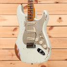 Fender Custom Shop Limited 1958 Stratocaster heavy relic electric guitar India Ivory with single-coil pickups