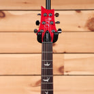 Paul Reed Smith Limited SE Custom 24 electric guitar Ruby red with bird inlays and dual humbuckers