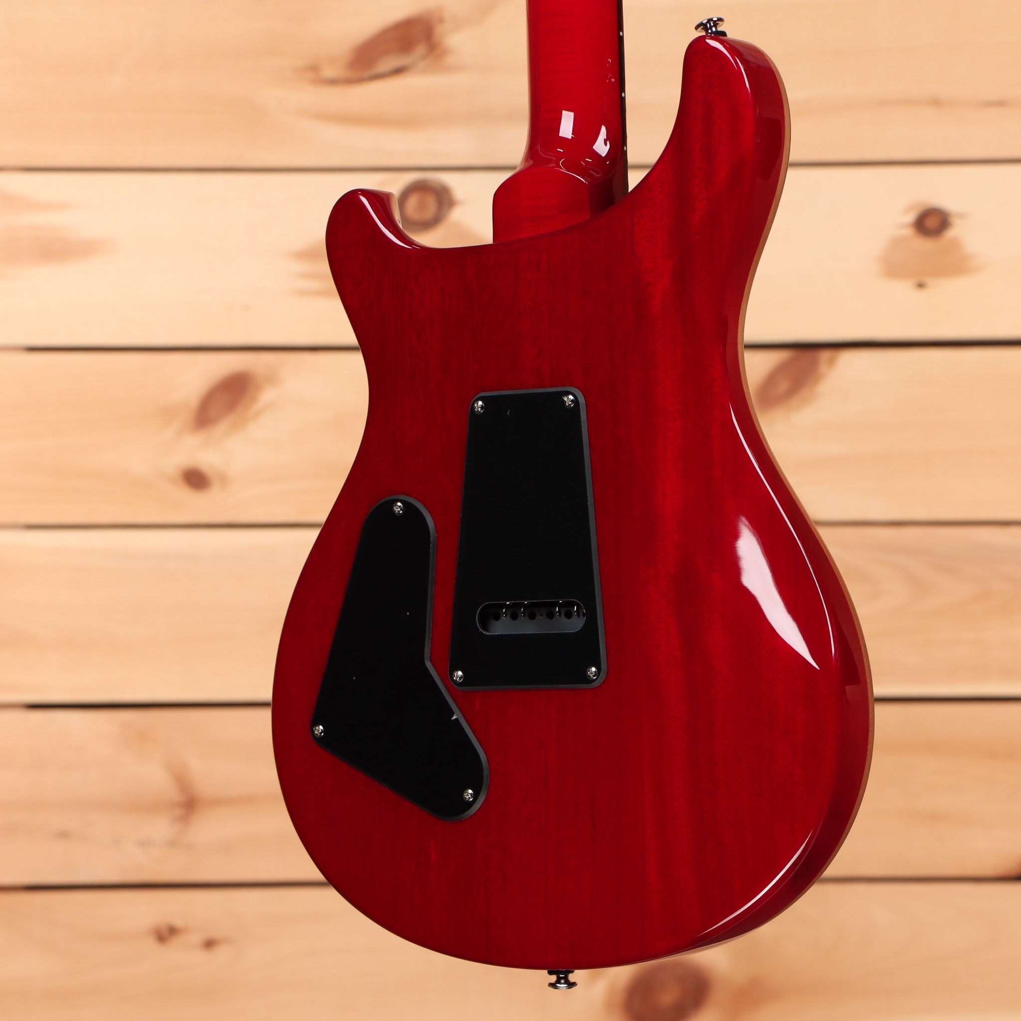Paul Reed Smith Limited SE Custom 24 electric guitar Ruby finish with black pickguard and humbucker pickups