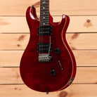 Paul Reed Smith Limited SE Custom 24 electric guitar Ruby with flamed maple top and dual humbuckers