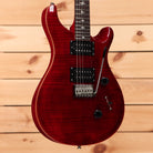 Paul Reed Smith Limited SE Custom 24 electric guitar Ruby finish with flamed maple top and dual humbuckers