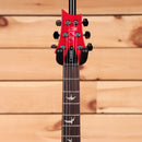 Paul Reed Smith SE Custom 24 electric guitar Ruby finish with bird inlays and dual humbuckers