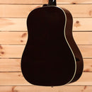 Gibson J45 Standard acoustic guitar Honey Burst Gloss dreadnought with white binding