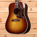 Gibson Hummingbird Standard acoustic guitar Red Spruce Honey Burst with ornate pickguard inlay