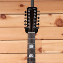 Boucher SG1263E 12-string electric guitar natural finish with chrome hardware and rosewood fretboard