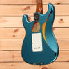 Fender Custom Shop Limited 1962 Stratocaster Heavy Relic - Aged Ocean Turquoise over 3 Color Sunburst