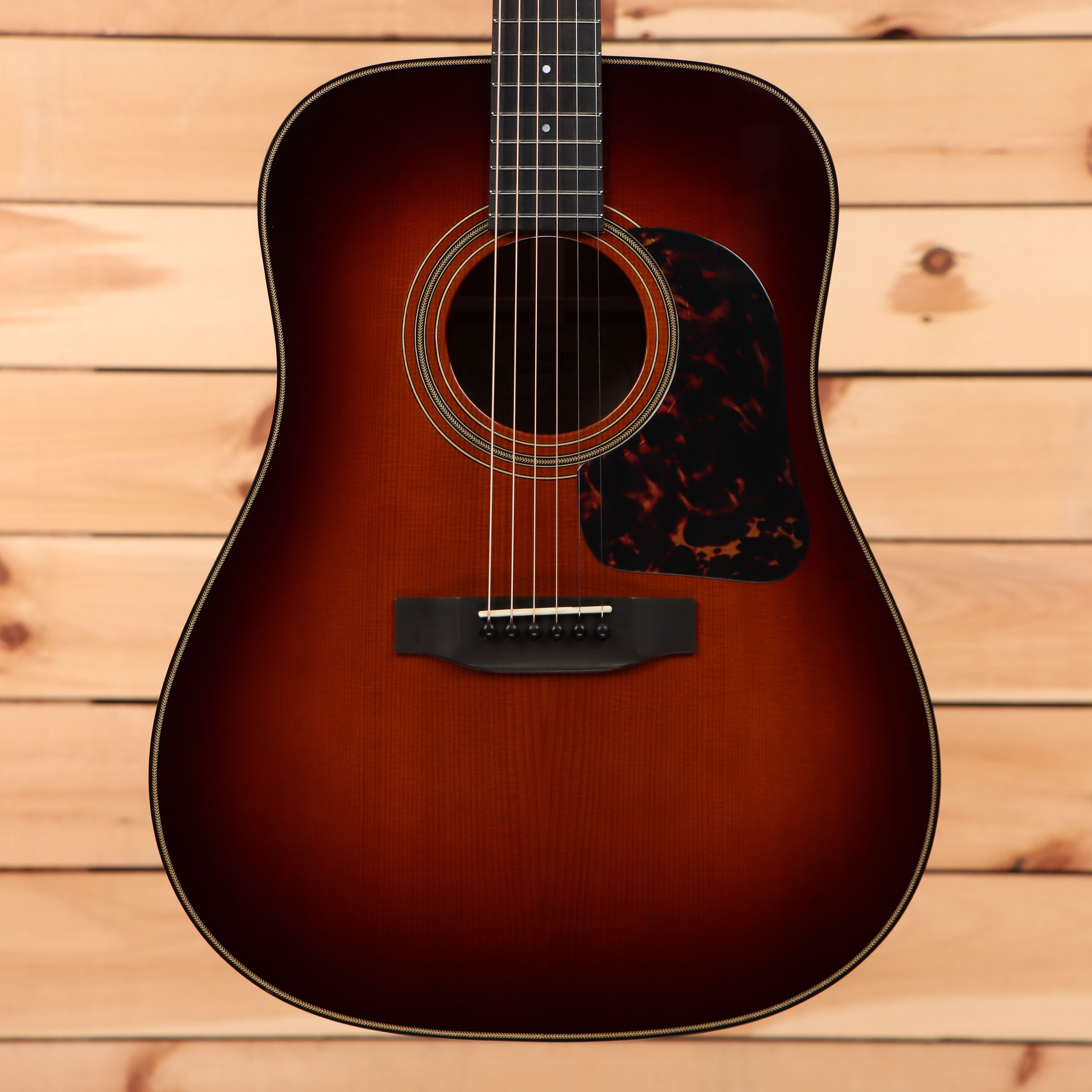 Gallagher Bluegrass Bell dreadnought acoustic guitar mahogany sunburst with tortoiseshell pickguard