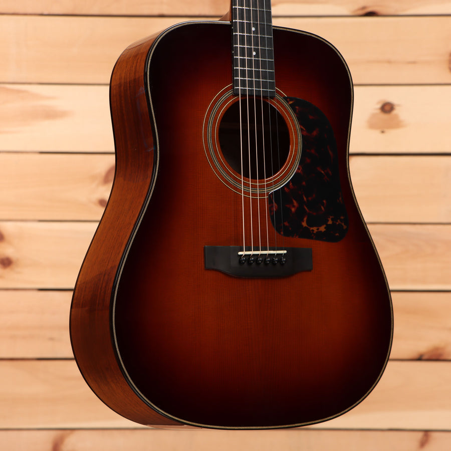 Gallagher Bluegrass Bell dreadnought acoustic guitar mahogany sunburst with tortoiseshell pickguard