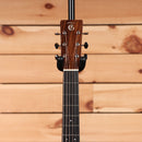 Gallagher Bluegrass Bell mahogany sunburst acoustic guitar with rosewood fretboard and black tuning machines