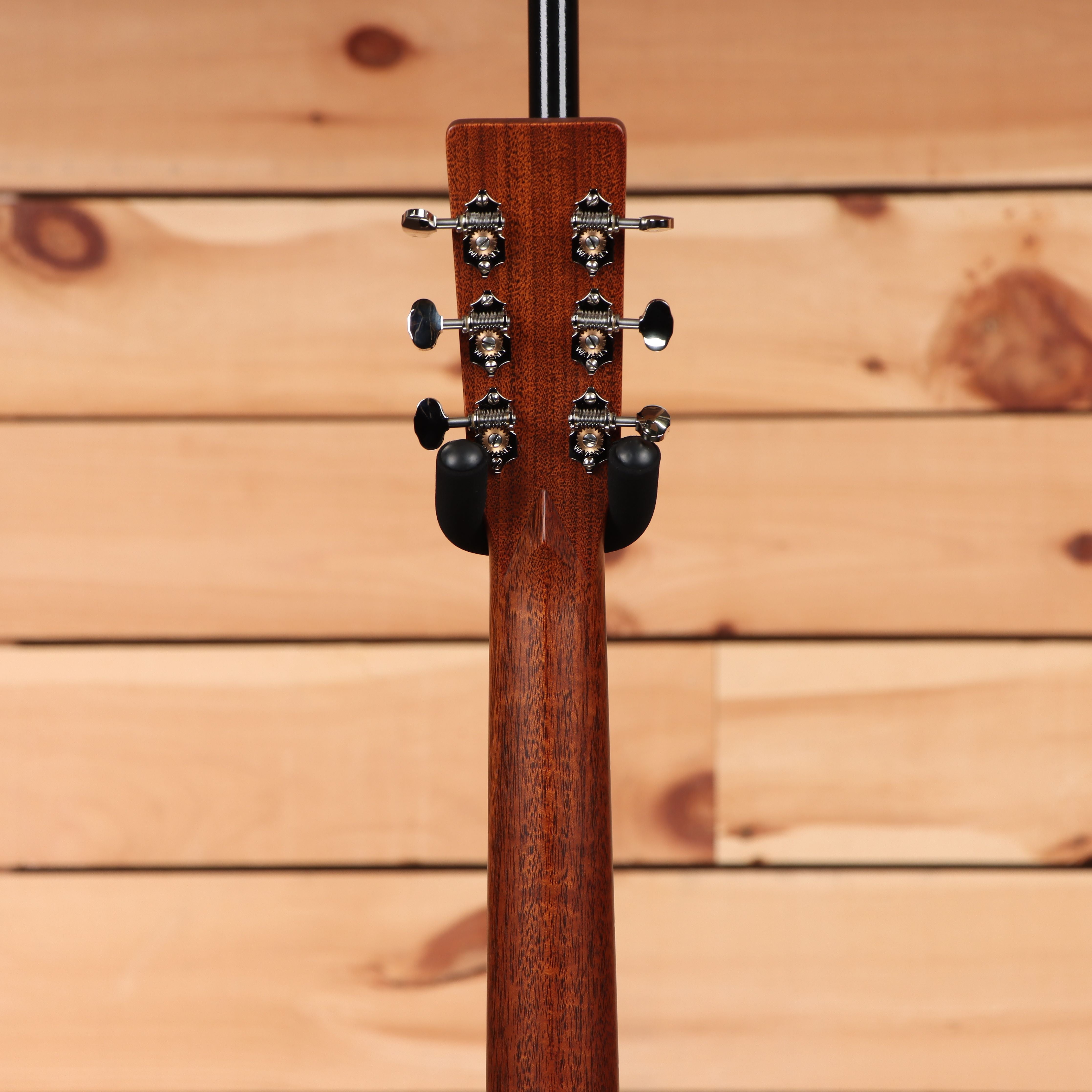 Gallagher Bluegrass Bell acoustic guitar mahogany sunburst finish with ornate tuning machines