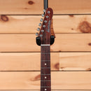 Eastman DAmbrogio DC-62 electric guitar Inca Silver with rosewood fretboard and chrome tuning machines