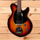 Eastman DAmbrosia Offset 64 semi-hollow electric guitar 3-Color Sunburst with dual controls