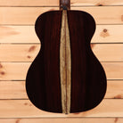 Boucher GRSG51V acoustic guitar natural finish with light wood center stripe back view