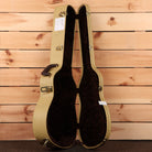 Boucher GRSG51V acoustic guitar natural finish with black velvet interior case