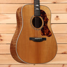 Boucher GRSG162T dreadnought acoustic guitar natural finish with flamed maple back and sides