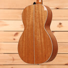 Boucher HG44 classical guitar natural finish with white binding detail