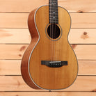 Boucher HG44 concert acoustic guitar natural finish with white binding and rosewood back