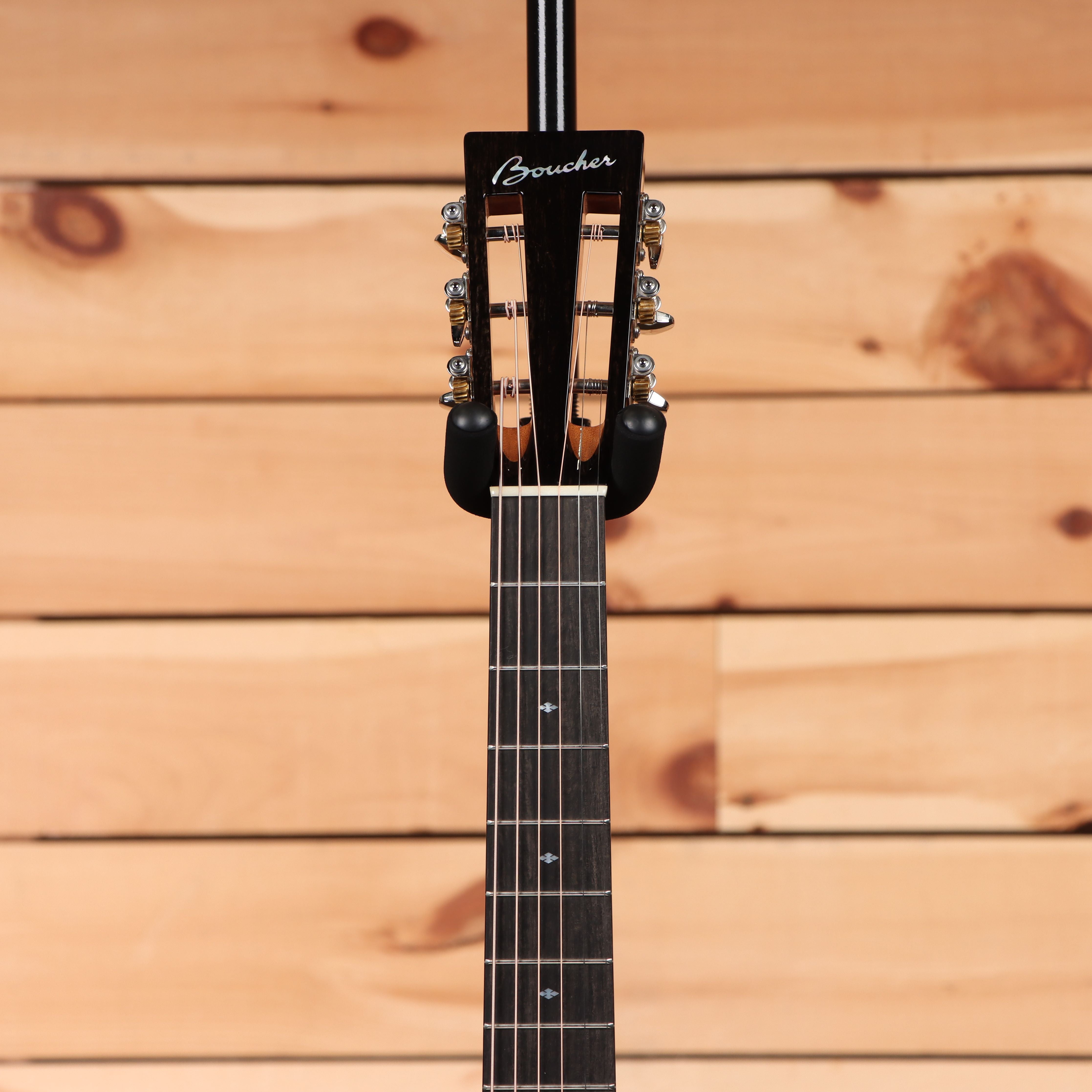Boucher HG44 classical guitar natural finish with dark rosewood fretboard