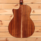 Taylor 724ce Grand Auditorium acoustic-electric guitar Natural with figured koa back and venetian cutaway