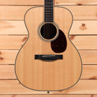 Santa Cruz OM natural pre-owned acoustic guitar with rosewood back and sides
