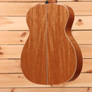 Boucher SG41 pre-owned acoustic guitar natural finish with white binding detail