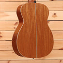 Boucher SG41 pre-owned acoustic guitar natural finish with white binding and dreadnought body shape