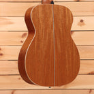 Boucher SG41 pre-owned acoustic guitar natural finish with white binding and dreadnought body shape