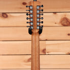 Boucher SG1241E 12-string electric guitar natural finish with chrome tuning machines