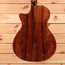 Pre-owned Taylor 722ce Grand Concert acoustic guitar natural finish with venetian cutaway