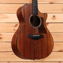 Taylor 722ce Grand Concert acoustic-electric guitar natural finish pre-owned with venetian cutaway