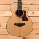 Taylor 612ce Grand Concert acoustic-electric guitar natural finish with venetian cutaway pre-owned