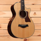 Taylor 612ce pre-owned acoustic-electric guitar natural finish with venetian cutaway