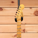 Fender Custom Shop Limited Andy Hicks Masterbuilt 1962 Poblano Stratocaster electric guitar Aged Aztec Gold with maple neck