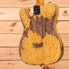 Fender Custom Shop Limited 1950 Double Esquire electric guitar Heavy Relic Aged Nocaster Blonde with single-coil pickups