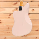 Fender Custom Shop 1959 Jazzmaster relic electric guitar super faded aged shell pink with maple neck