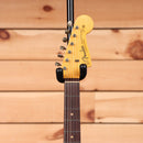 Fender Custom Shop 1959 Jazzmaster relic electric guitar super-faded aged shell pink with maple neck