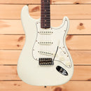 Fender Custom Shop Limited Postmodern Stratocaster electric guitar Olympic White relic finish with single-coil pickups