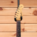 Fender Custom Shop Limited Postmodern Strat Relic electric guitar Olympic White with maple neck and single-coil pickups
