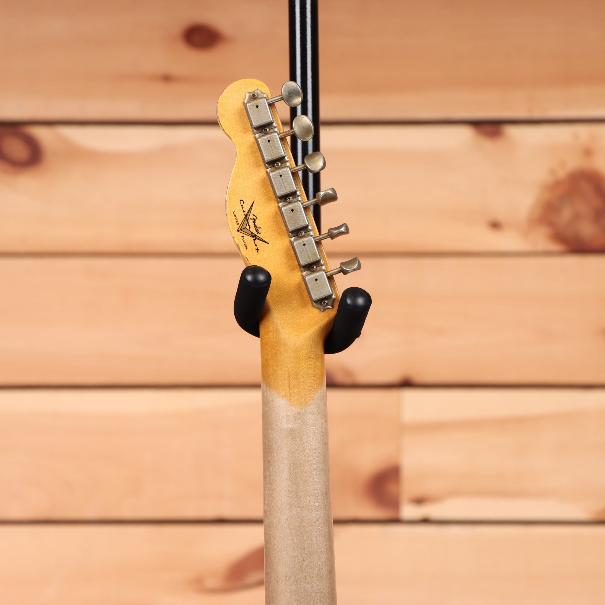 Fender Custom Shop Limited 1960 Telecaster Custom electric guitar Chocolate 3-Tone Sunburst relic with maple neck