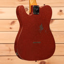 Fender Custom Shop 1964 Telecaster Relic electric guitar aged orange sparkle with single-coil pickups