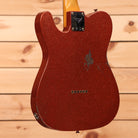 Fender Custom Shop 1964 Telecaster Relic electric guitar aged orange sparkle with single-coil pickups